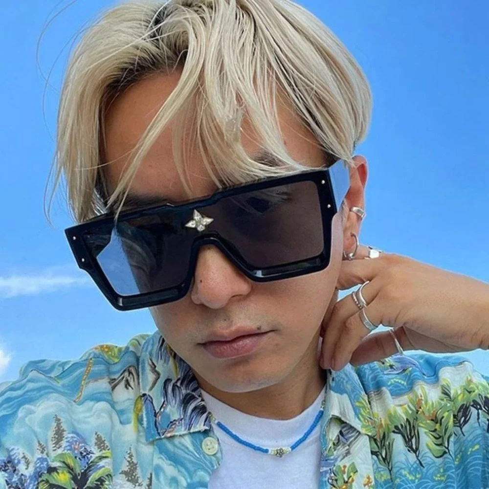 Men Sunglasses Unisex Hip Hop Style New Model Designer Top‎ Shades Big Retro